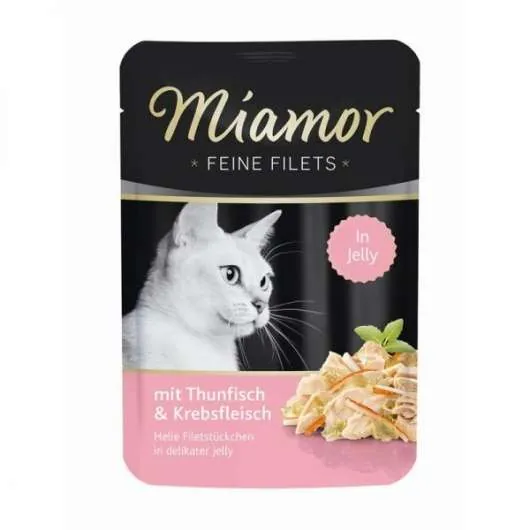 Miamor Feine Filets PB – Huhn & Ananas für Katzen, leicht verdaulich
