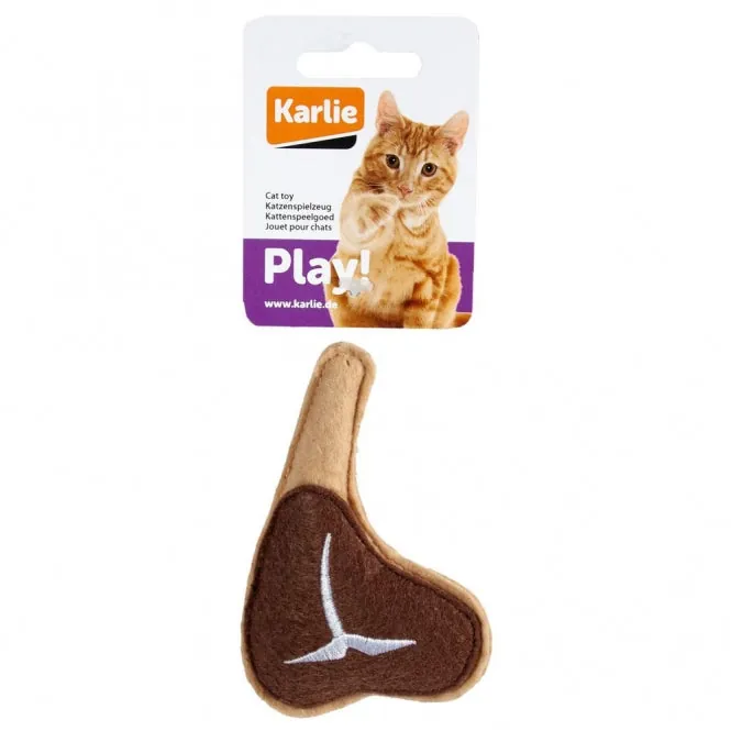 Karlie Flamingo Katzenspielzeug Food Textil – mit Catnip
