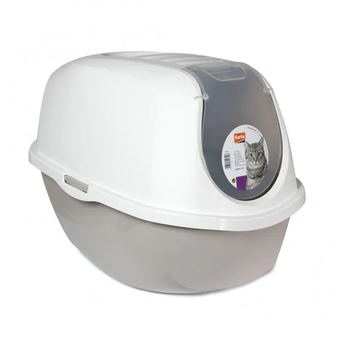 Karlie Flamingo Katzentoilette Smart Cat – geschlossen und geruchsneutral