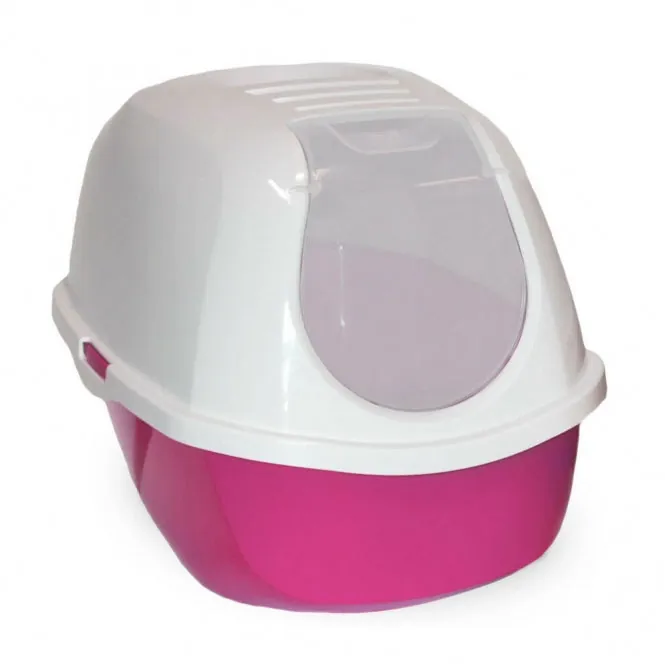 Karlie Flamingo Katzentoilette Smart Cat – geschlossen und geruchsneutral