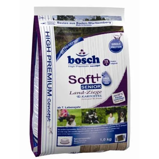 Bosch Soft Senior Ziege & Kartoffel – getreidefrei und leicht verdaulich