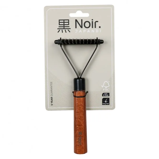 EBI Noir Japandi Entfilzungsharke – für schmerzfreies Entwirren