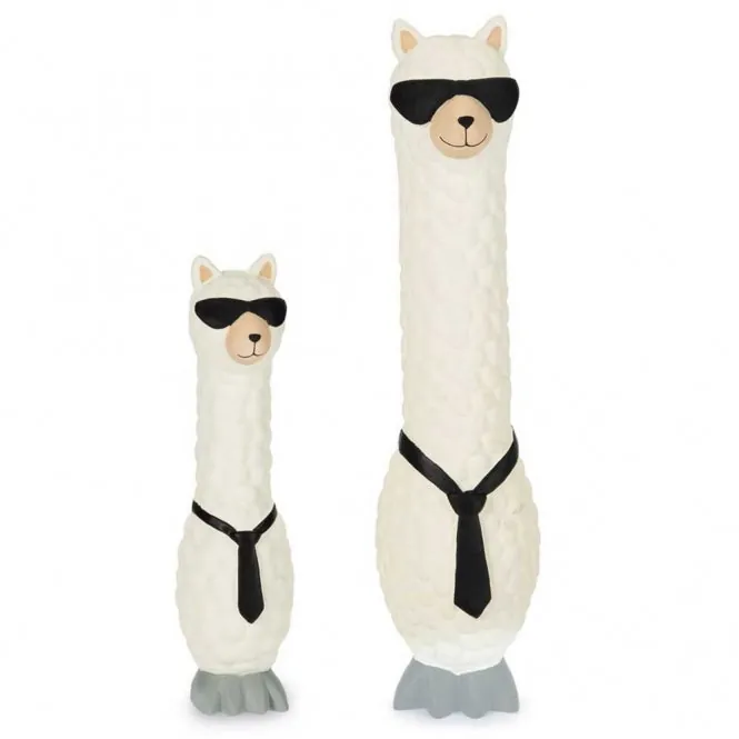 Beeztees Latex Spielzeug Alpaka Sunny – mit Squeaker für Hunde