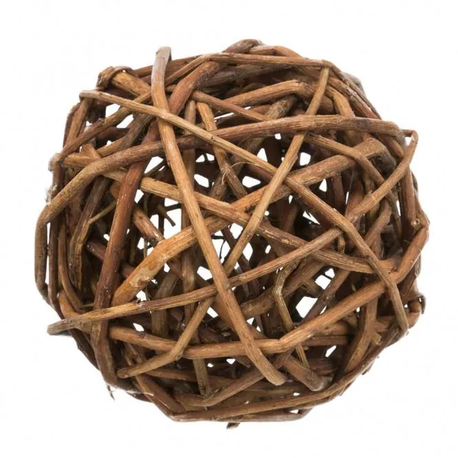 Trixie Weidenball – Spielball aus Naturmaterialien für Nager