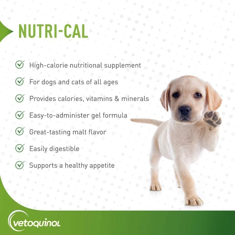 Vetoquinol Care Nutri-Cal Gel Appetite Supplement for Dogs & Cats 120g