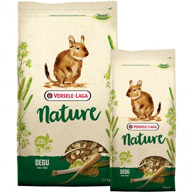 Versele-Laga Nature Degu – getreidefreie Mischung für Degus