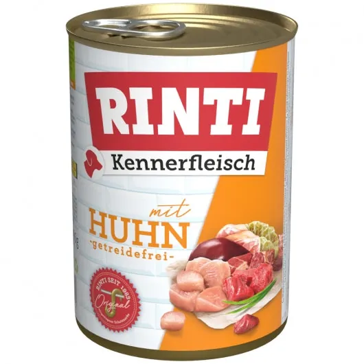 Rinti Kennerfleisch Huhn - getreidefreies Hundefutter