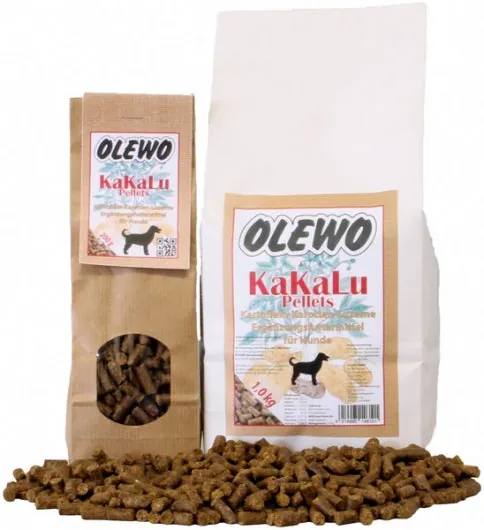 Olewo KaKaLu-Pellets - Ergänzungsfutter für Hunde