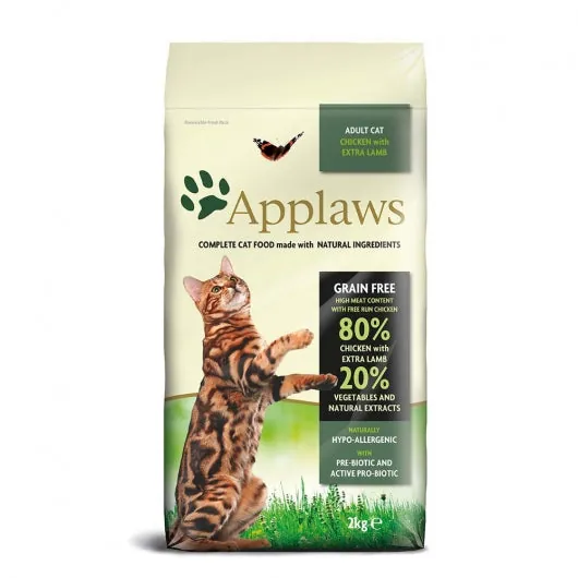 Applaws Katzentrockenfutter mit Hühnchen - 80% Fleischanteil