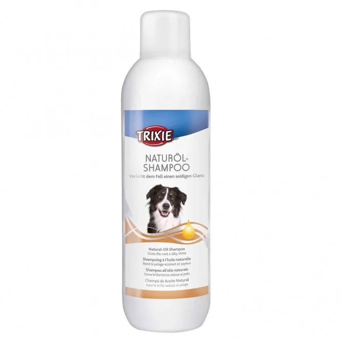 Trixie Naturöl-Shampoo - mit Macadamianussöl für glänzendes Fell