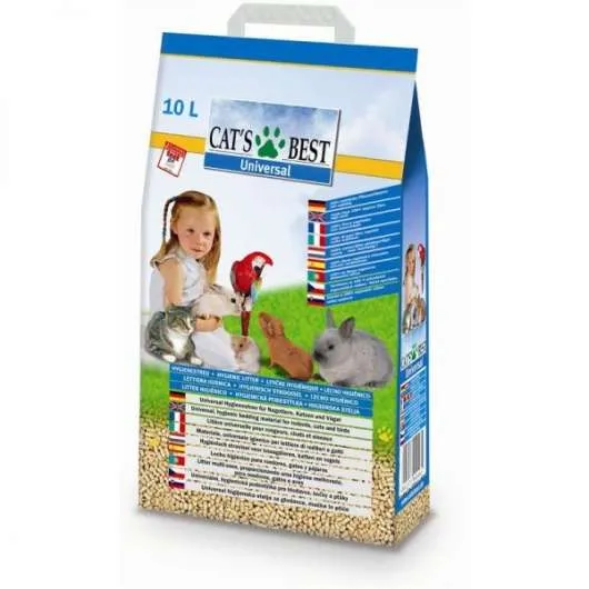 Cats Best Universal Einstreu für Katzen und Kleintiere – vielseitig einsetzbar