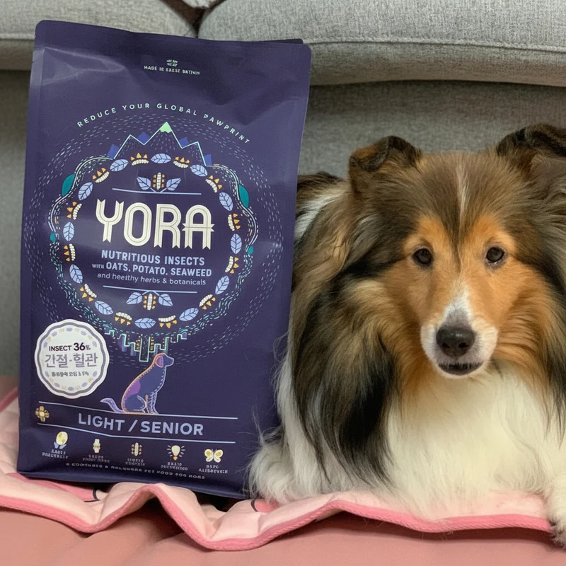 Yora Pet Foods Support Insect Protein Light/Senior Dry Dog Food
