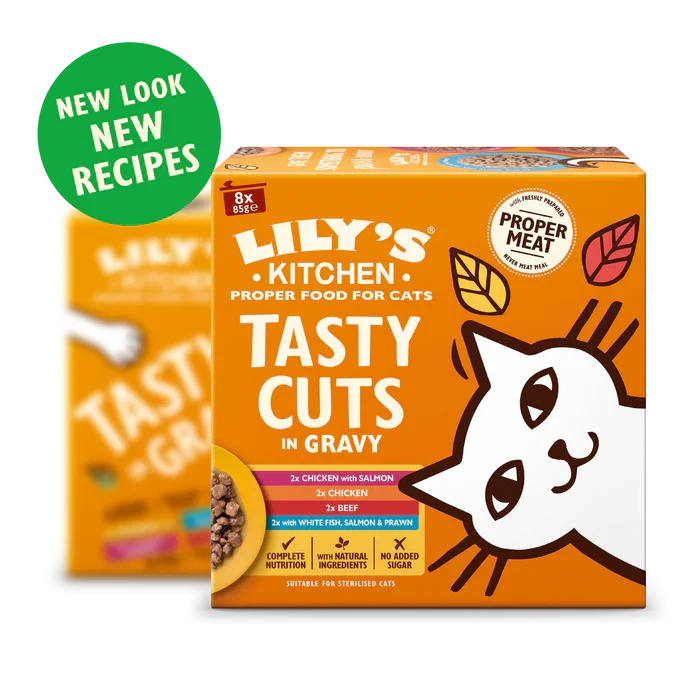 Lily's Kitchen Tasty Cuts in Gravy Mixed Multipack for Cats