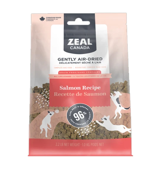 Zeal Air Dried Salmon Recipe Dry Dog Food