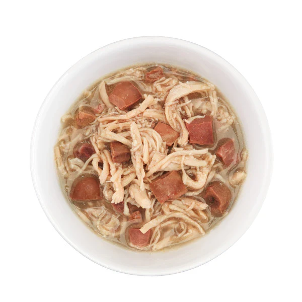 Schesir After Dark Wholefood In Broth Chicken Wet Cat Food 80G