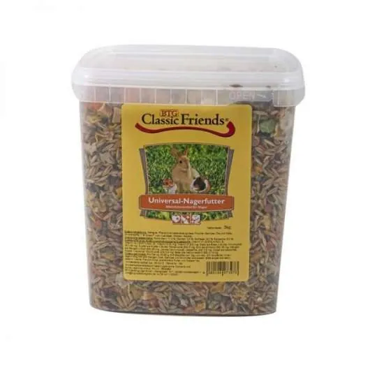 Classic Friends Universal Nagerfutter für alle Nagetiere – ausgewogene Ernährung
