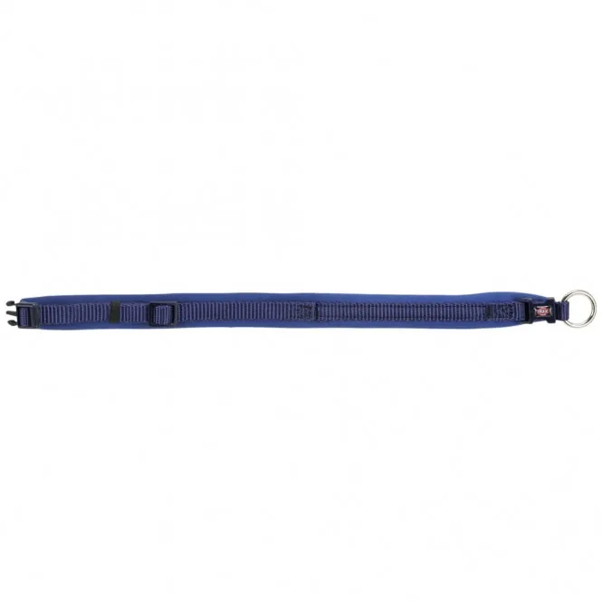 Trixie Premium Halsband, extra breite Neopren Polsterung - indigo/royalblau