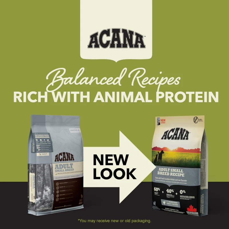 Acana Small Breed Protein-Rich Grain-Free Adult Dry Dog Food