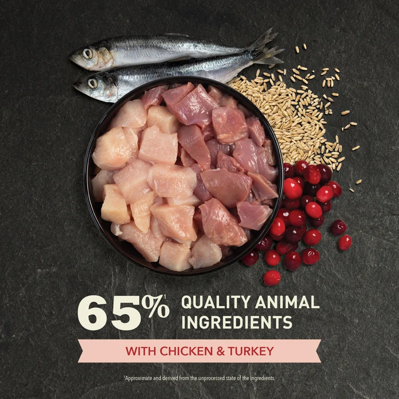 Acana Indoor Entree Recipe With Poultry & Fish Adult Dry Cat Food - Hairball Control