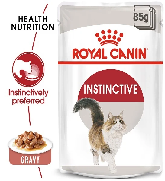 Royal Canin Instinctive In Gravy Adult Wet Cat Food 85G