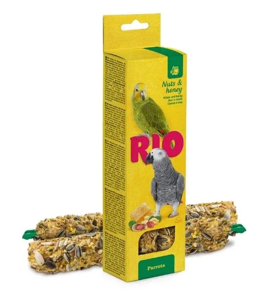 RIO Sticks for Parrots with Nuts and Honey 90G