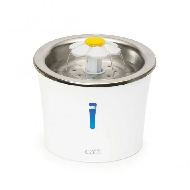 Catit Blumentrinkbrunnen mit Edelstahleinlage - 3 Liter