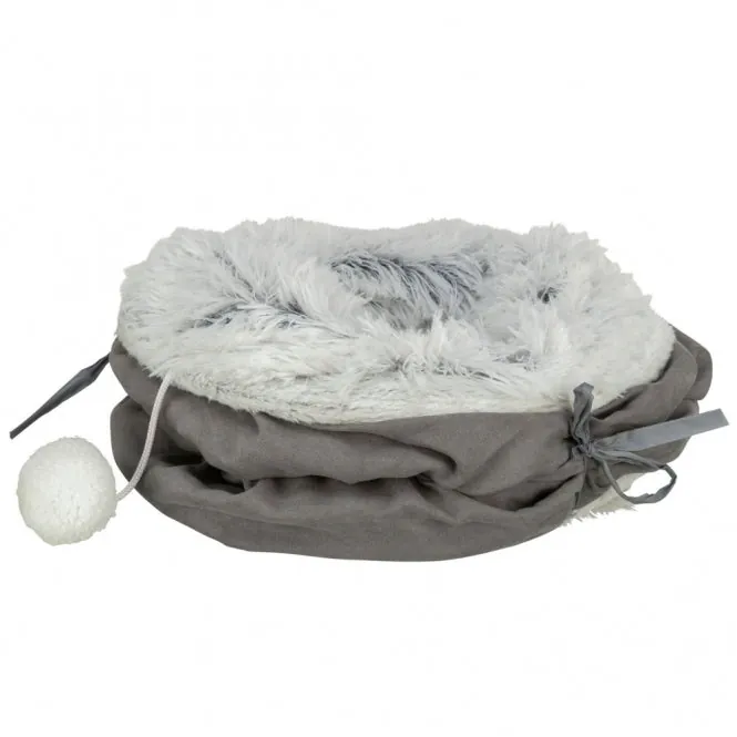 Trixie Spieltunnel Harvey - ø 27 × 116 cm – mit 4 Eingängen und Spielzeugen