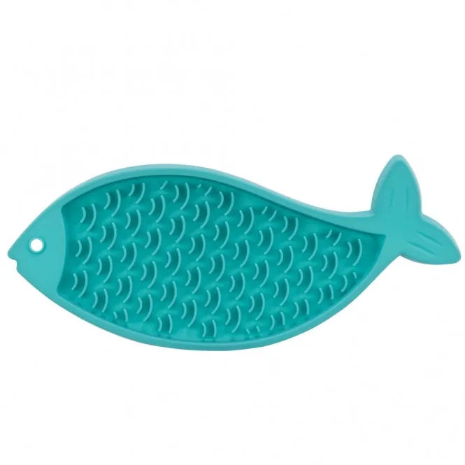 Trixie Lick'n'Snack Matte Fisch für Katzen – rutschfest