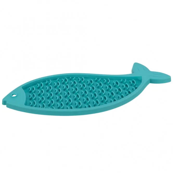 Trixie Lick'n'Snack Matte Fisch für Katzen – rutschfest
