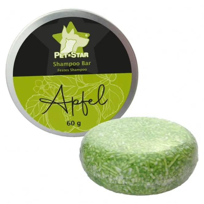Pet-Star Shampoo Bar Apfel - 60g für Hunde