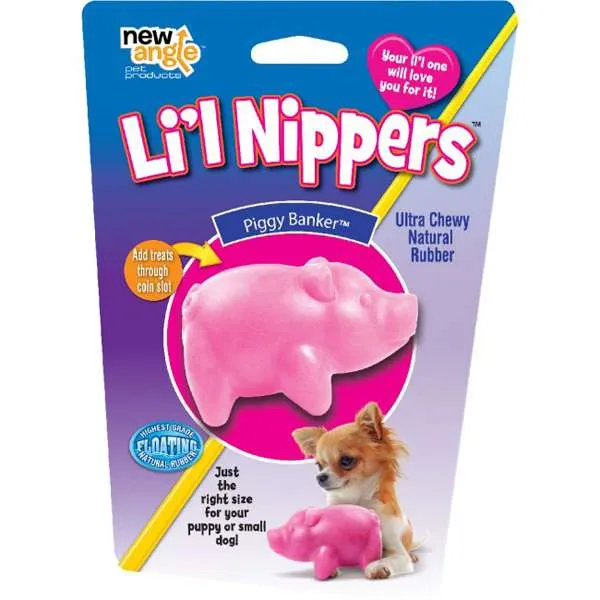 New Angle Li'l Nippers - Piggy Banker - für kleinere Hunderassen