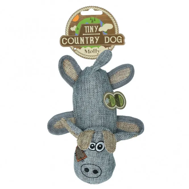 Country Dog Tiny Molly - robustes Spielzeug mit Quietscher