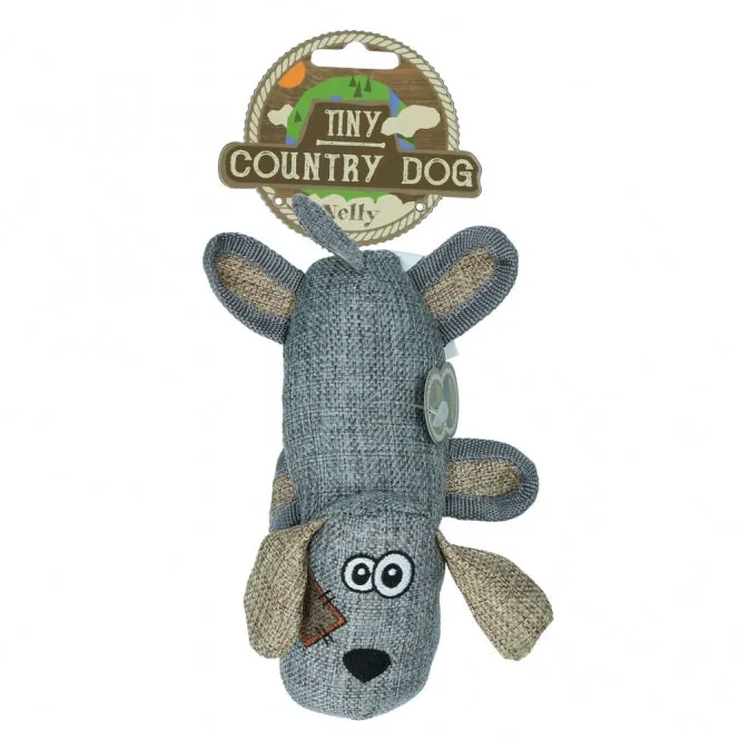 Country Dog Tiny Nelly - robustes Spielzeug mit Quietscher