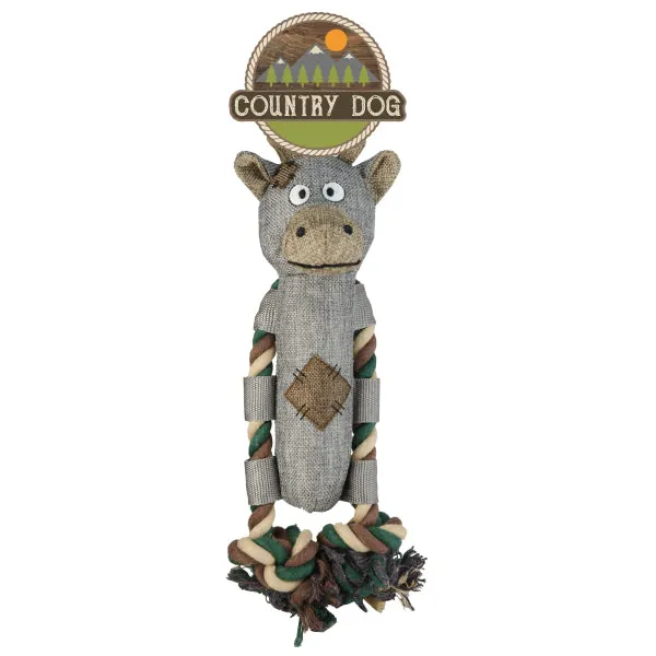 Country Dog Clara - Pull & Tug Kuscheltier für Hunde