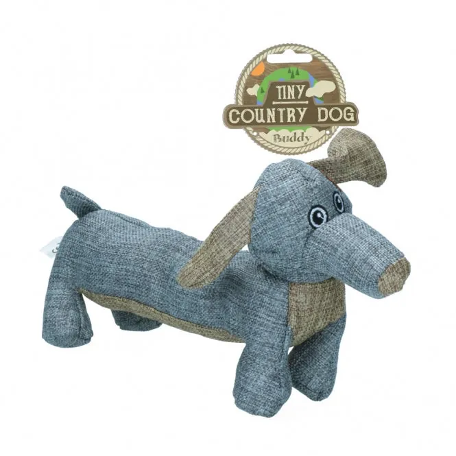 Country Dog Tiny Buddy – robustes Spielzeug mit Quietscher