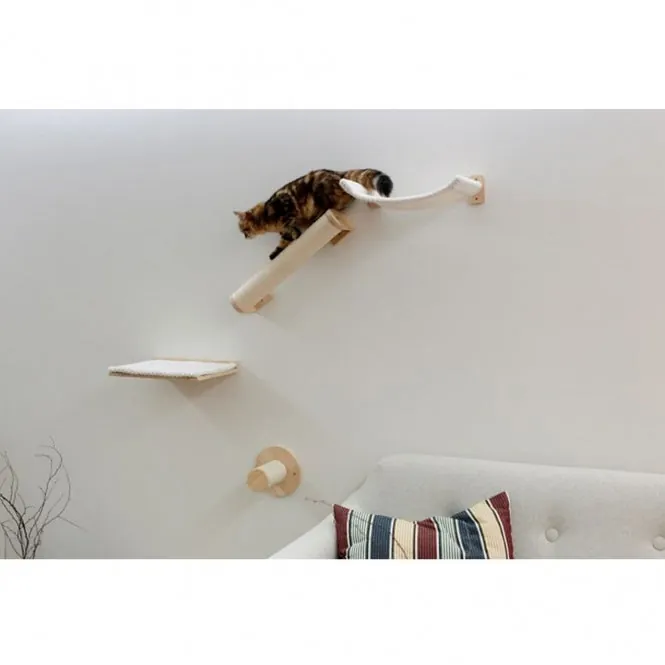 Kerbl Kletterwand Alps 4-teilig – für Katzen