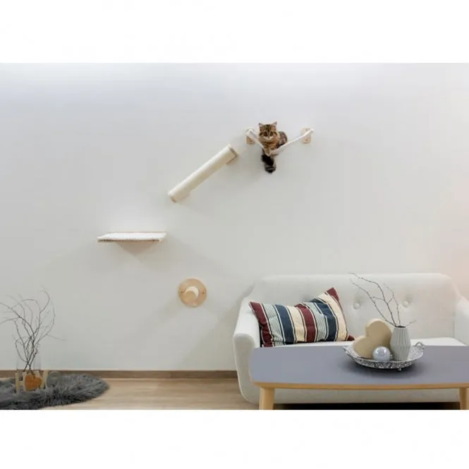 Kerbl Kletterwand Alps 4-teilig – für Katzen