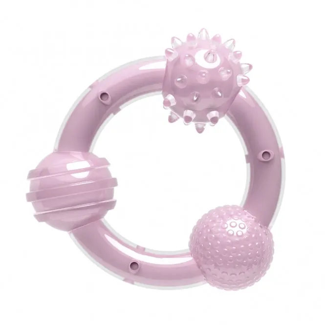 Zeus Duo Tri-Ring mit Kokosnussduft – robustes Hundespielzeug