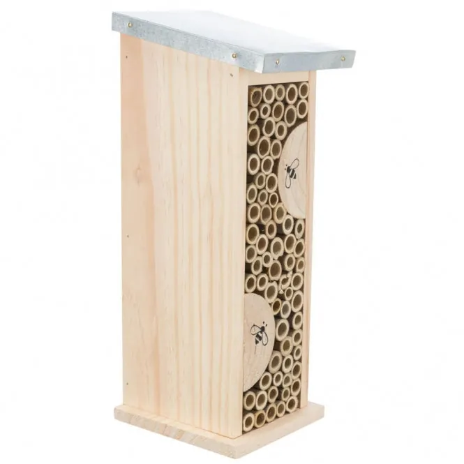 Trixie Bienenhotel - 11 × 30 × 14 cm – für Wildbienen