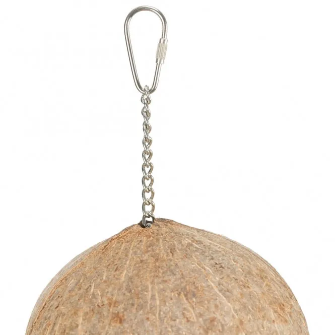 Trixie Naturspielzeug mit Kokosnuss + Bananenblättern – für Vögel