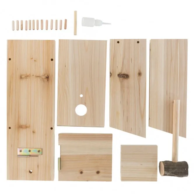 Trixie Bausatz Meisenkasten aus Holz – mit Bauanleitung