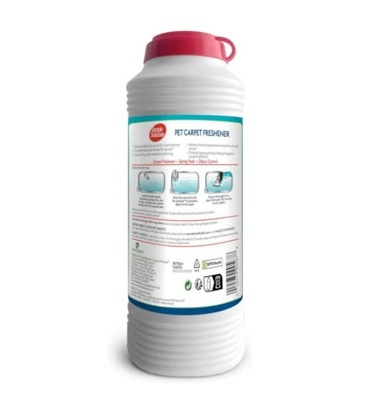 Simple Solution Pet Carpet Freshener Spring Breeze 500g