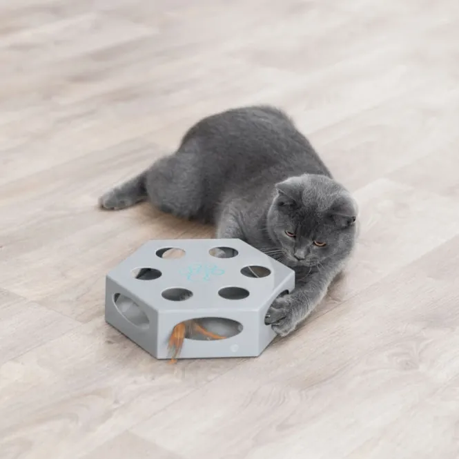 Trixie Turning Feather Katzenspielzeug – interaktives Spielzeug
