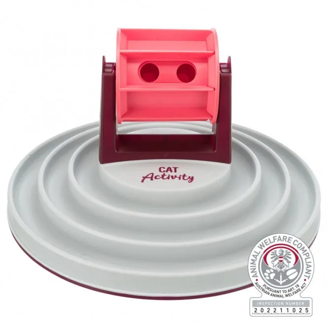 Trixie Cat Activity Roller Bowl – Brettspiel mit Drehelement