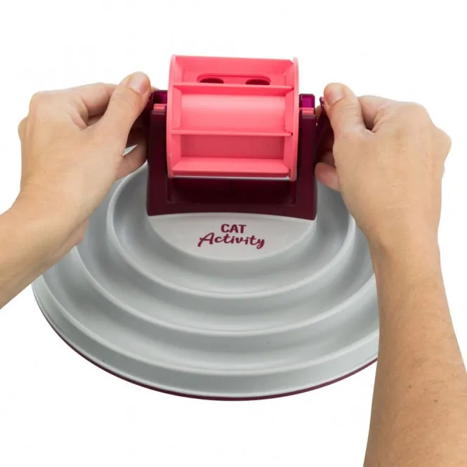 Trixie Cat Activity Roller Bowl – Brettspiel mit Drehelement