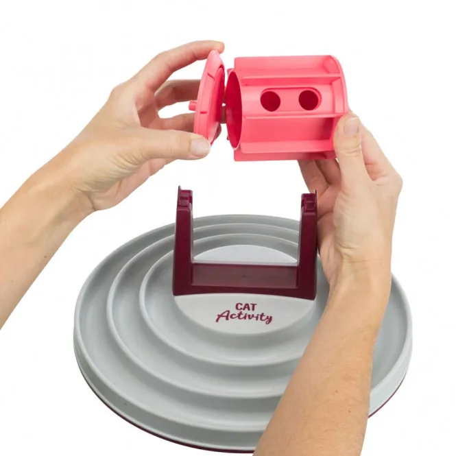 Trixie Cat Activity Roller Bowl – Brettspiel mit Drehelement