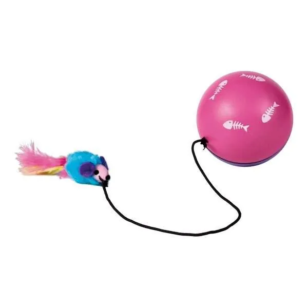 Trixie Turbinio Ball mit Motor und Maus – für interaktives Spiel