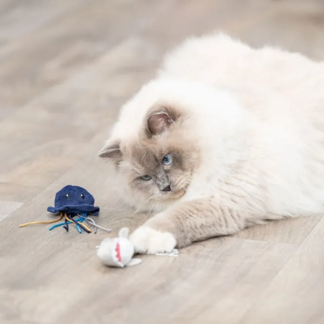 Trixie Katzenspielzeug Meerestiere – 5–8 cm