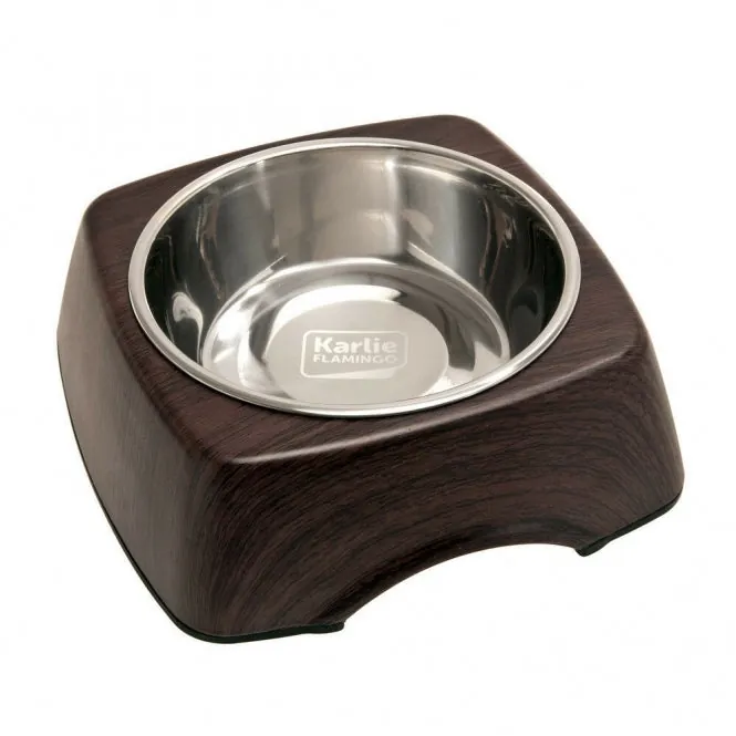 Karlie Flamingo Napf Kulho Wood – Wenge, 350ml