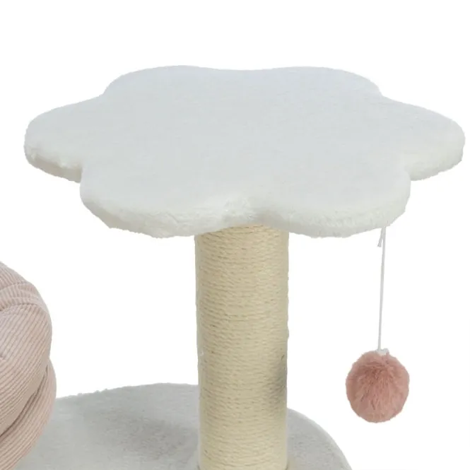 Trixie Kratzbaum Isabella – mit abnehmbarem Kuschelbett